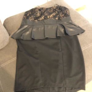 Torrid - Black strapless dress - Size 18